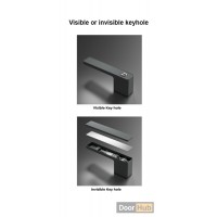 Palermo Square Rosette Door Handle for Developers| DoorHub UAE